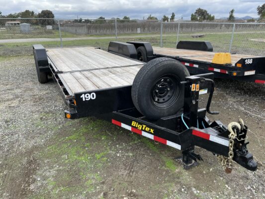20 ft Tilt Trailer